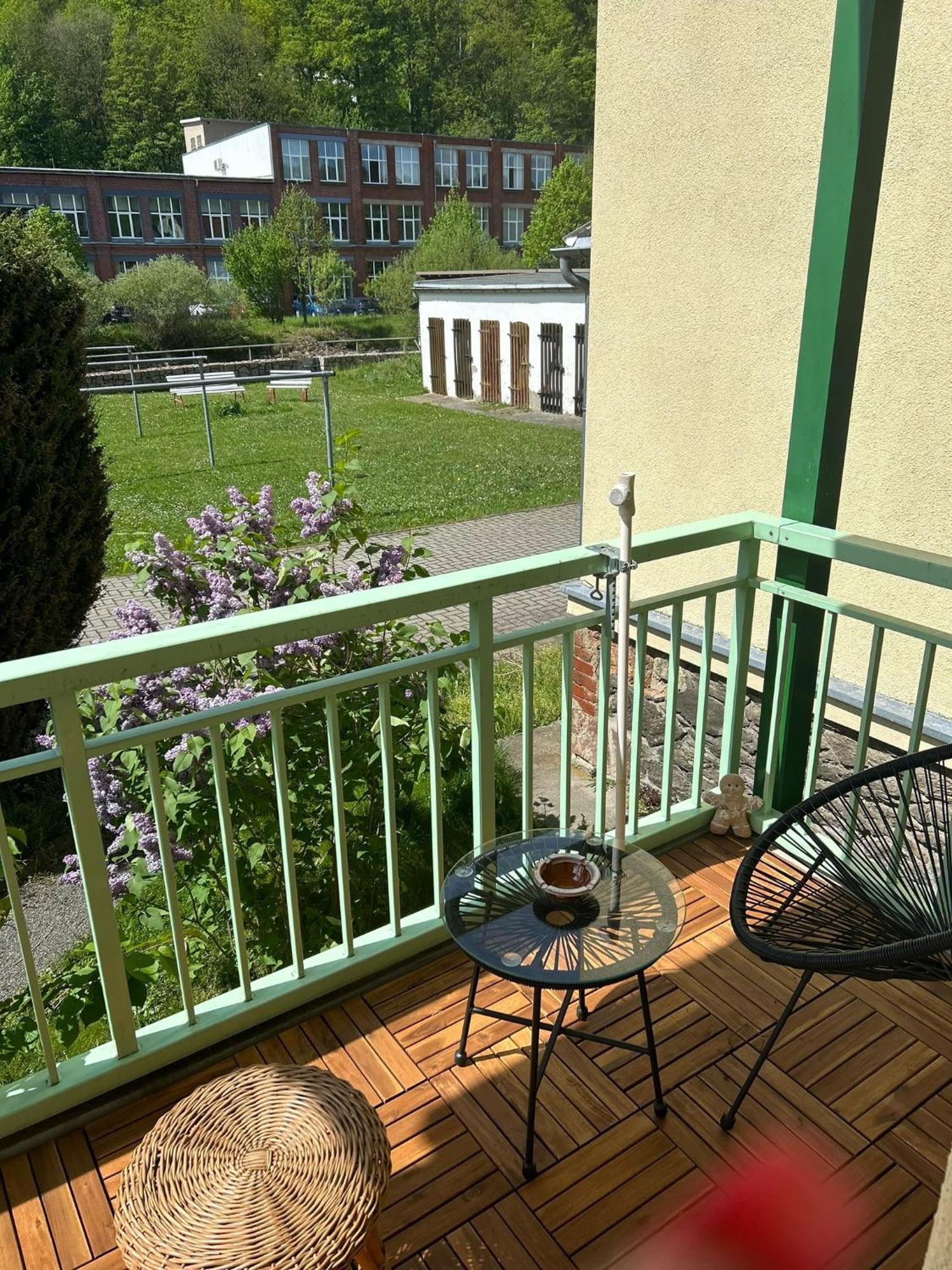 Apartamento Gemütliche Whg in Einsiedel am Rande der Zwönitz Chemnitz Exterior foto